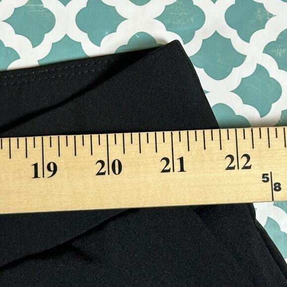Avenue Leisure Leggings Women’s Size 22/24 Black 7/8 Length Cropped‎ - Picture 7 of 16